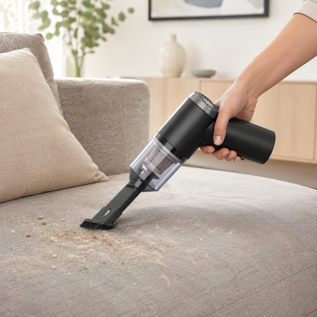 Portable Rechargeable Vacuum for Car & Home